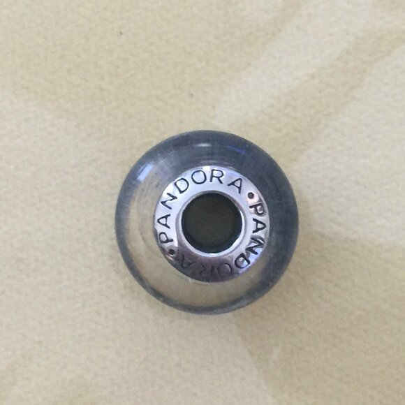 Pandora Zebra Murano Glass Bead - Picture 2 of 3